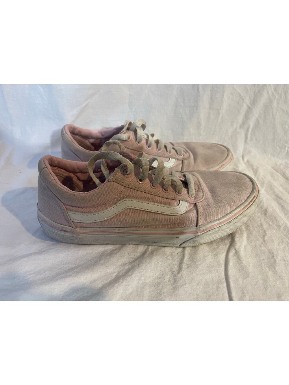 Vans 3.5 light pink skater shoes